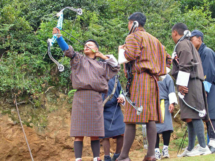 Bhutan archery Bhutan archery
