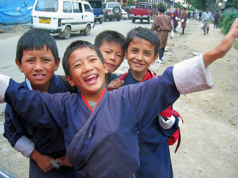 Bhutan children